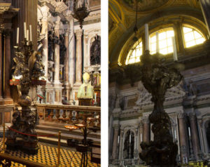 'Splendori' , i candelabri della Cappella di San Gennaro